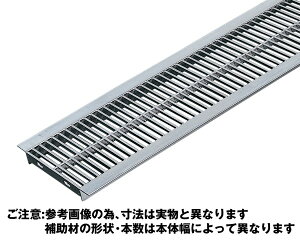 OSU4-NS 20-30Cステンレス製U字溝用グレーチング細目プレーンタイプ【奥岡製作所】