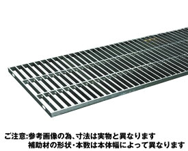 OSG4-NS 32-20Bステンレス製横断・側溝用グレーチング中間目ノンスリップ【奥岡製作所】