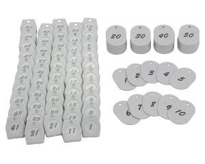 KF970-2�N���[�N�`�P�b�g �O���[ 1~50 60x40x2.5mm 50�g�y���z