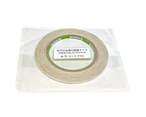 はがせる強力一般両面テープ 日東#5000NS 5ミリX20M【まつうら工業】