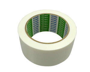 KZ23 床養生テープ 50ミリX25M 白(0.17ミリ厚)【まつうら工業】