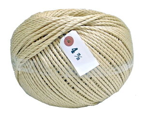 PP木起こし・誘引ロープ 太さ約4mm1.5kgトワイン巻 長さ約230m【まつうら工業】