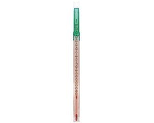 CRECER・ガラス棒温度計0〜200℃・AL−320R【藤原産業】