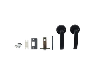 NP32AOBK50 レバー空錠 室内錠 丸座【ヒナカ製作所】