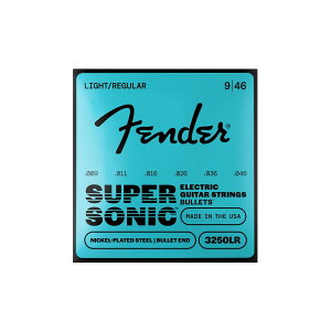 Fender �t�F���_�[ �G���L�M�^�[�� SuperSonic? BulletsR 3250LR Guitar Strings, Nickel-Plated Steel, Bullet End, Gauges .009-.046