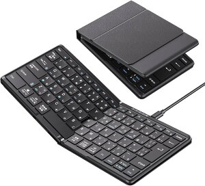 Omikamo �L�����������p ipad �L�[�{�[�h Bluetooth �܂肽���� JIS�W�����{��z�� ���EShift�L�[/L�^Enter�L�[���� ���C�����X �X�}�z�p �R���p�N�g �y�� ���^ IOS/Windows/Mac/Android�Ή� 4��f�o�C�X�Ή� 
