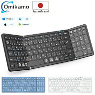 ＼✨91%OFFクーポンで4,784円！／Omikamo Bluetooth キーボード 折り畳み式 ワイヤレス テンキー付き 日…