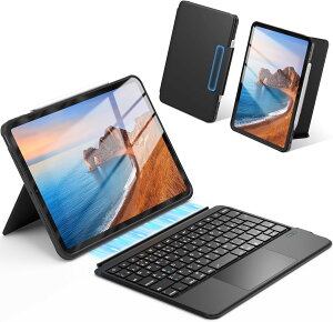 �y�ŐV�^�zOmikamo iPad A16 ��11����/10���� �L�[�{�[�h �P�[�X �W��JIS���{��z�� iPad air 11�C���` �P�[�X �L�[�{�[�h M3/M2�Ή� �������x�^�b�`�p�b�h���� �A�C�p�b�h Pro 11�C���` ��4/3/2/1���� �A�C