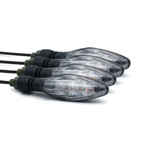 MFC PRO �I�[�g�o�C �ėp �~�j �h�� ���P�xLED �X�e�A�����O�����v �^�[�������v(�N���A�����Y, �l��)