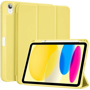 ProCase iPad 11����/10���� iPad�iA16�j11�C���` 2025/10.9�C���` 2022 �e���̂���TPU�o�b�N �ϏՌ� �O�܂� �X�^���h �X�}�[�g�J�o�[