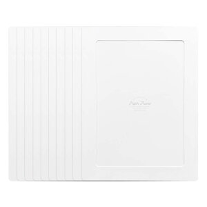 mCNv[y[p[tHgt[zCg A4 TCY PLAIN Paper Frame - White 10 ʐ^p  z
