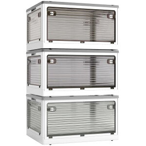 X XUNTAO�y���[�{�b�N�X �܂肽���݁z�W�t�� �ςݏd�� �S����������o���� 3�Z�b�g ���[�P�[�X �ߗ� �z�c ���� ���[ �܂��� �R���e�i �{�b�N�X ��^ �v���X�`�b�N �L���X�^�[�t�� ������