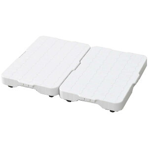 RP(YAMAZEN)  ω׏d50kg XgbNEELb`[ LX^[ڗȂ 40×s27.5×6.4cm(1䂠) A\  X}[gtA i zCg 2g NST-50(WH)X2