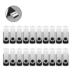 RAOYI USB������ 32GB USB 2.0 20�Z�b�g �t���b�V���h���C�u ��]�� �܂Ƃߔ��� �Ɩ��p �������X�e�B�b�N �≮ �X�g���b�v�z�[���t�� �i���j