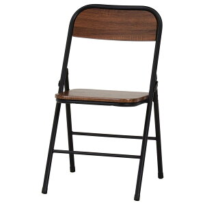 �s��f�� �܂肽���݃`�F�A �֎q �p�C�v�`�F�A �ؐ� ���ʍ�44cm �w������t�� ��45×���s48.5×����78cm �u���E�� �A���� 73633