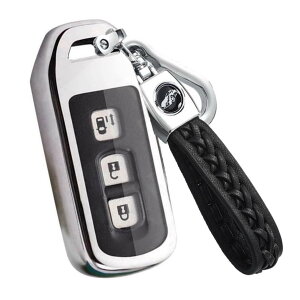[YANMW] N-BOX �L�[�P�[�X NBOX �L�[�J�o�[ N-BOX N-ONE N-WGN N-���S�� NBOX�J�X�^�� N-VAN JF1 JF2 JF3 JF4 �L�[�z���_�[ (�V���o�[)