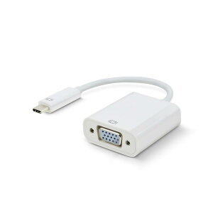 USB C ? VGA�ϊ��A�_�v�^ Type C(Thunderbolt 3 �݊�) �f�B�X�v���C�A�_�v�^ 1080P @60Hz HD�g?�^ �^�C�vc VGA�ϊ��R�l�N�^ Windows 10/8.1/8/7/Vista/XP �� MAC OS�Ή�