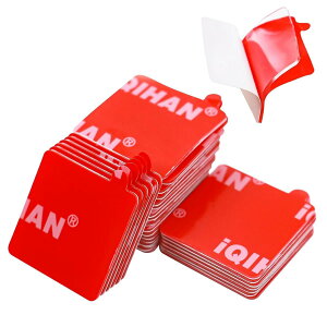 iQIHAN ���ʃe�[�v �͂����� ������ �ϐ� �ϔM �ό󐫃^�C�v ���� �h�� �z�� �⏕ ���ʃV�[�� �|�X�^�[ ����\��e�[�v �ƒ�p �Ɩ��p ����1mm (�l�p�^ 30mm x30mm 30��)