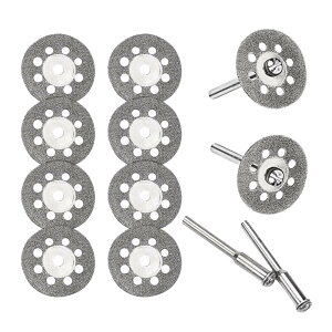 YFFSFDC �ی��~�j�_�C�������h�J�b�^�[ ���a22mm×10�� �_�C�������h�J�b�e�B���O�f�B�X�N 2.35mm��×2�{�{3mm��×2�{ �_�C�������h�r�b�g�u���[�h�Z�b�g �~�j���[�^�[/���[�^�[/�����[�^�[�p