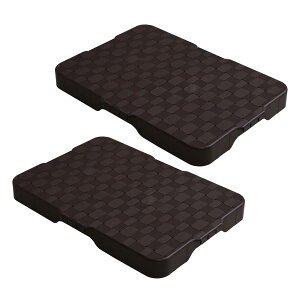 �R�P(YAMAZEN) �ƒ�p����� 28.5×41cm�y2��g�Z�b�g�z�ω׏d50kg �y��0.8kg �A���@�\ �G���X�g�}�[�L���X�^�[ ��� ����� �R���p�N�g �y�� �_�[�N�u���E�� HCL-E38(DB)X2