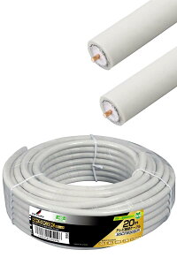 DX�A���e�i �����P�[�u�� �y2K 4K 8K �Ή��z 20m ���[�����H S-5CFB �z���C�g S5CFB20S(P)