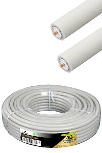 DX�A���e�i �����P�[�u�� �y2K 4K 8K �Ή��z 30m ���[�����H S-5CFB �z���C�g S5CFB30S(P)