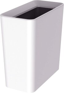 �A�X�x�� �t�^�Ȃ��S�~�� AZ�E���N���[��CV �X���� 9.5L �����` �V���v�� �f�U�C�� �ȃX�y�[�X ��15.5cm �S�~�܉B�� ���r���O �Q�� �g�C�� �L�b�`�� �z���C�g