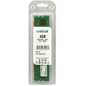 Crucial [Micron��Crucial�u�����h] DDR3 1600 MT/s (PC3-12800) 4GB CL11 Unbuffered UDIMM 240pin CT51264BA160B
