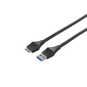 �o�b�t�@���[ BUFFALO ���j�o�[�T���R�l�N�^�[ USB3.0 A to microB �P�[�u�� �u���b�N 3m BSUAMBU330BK