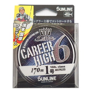 �T�����C��(SUNLINE) PE���C�� �\���e�B���C�g �L�����A�n�C6 170m 1�� 16lb(7.5kg) 6�{ �V�����p���S�[���h