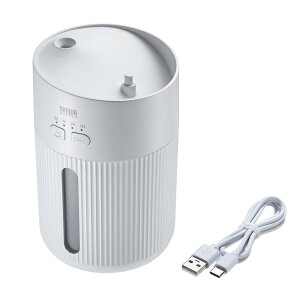 �T�����T�v���C USB������ �����g�� �㕔�����Ή� USB Type-C���d 400ml �^�C�}�[(1/2/4/8����) �]�|�����R��h�~ LED���C�g �z���C�g USB-TOY103W