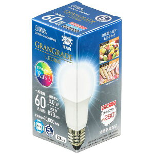 �I�[���d�@ LDA8D-G AG6/RA93 [LED�d�� E26 60�`���� �����F]