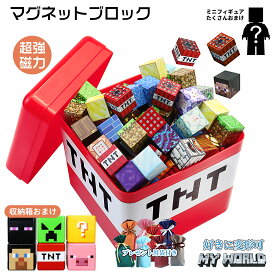 【クーポン利用で1個25%、2個30%OFF】磁石ブロック マインクラフト風 レゴ互換 マイクラ風 マグネットキューブ マイクラ風 知育玩具 誕生日プレゼント クリスマス 入園ギフト 卒業プレゼント マグネット 磁石 ブロック おもちゃ クリスマスプレゼント