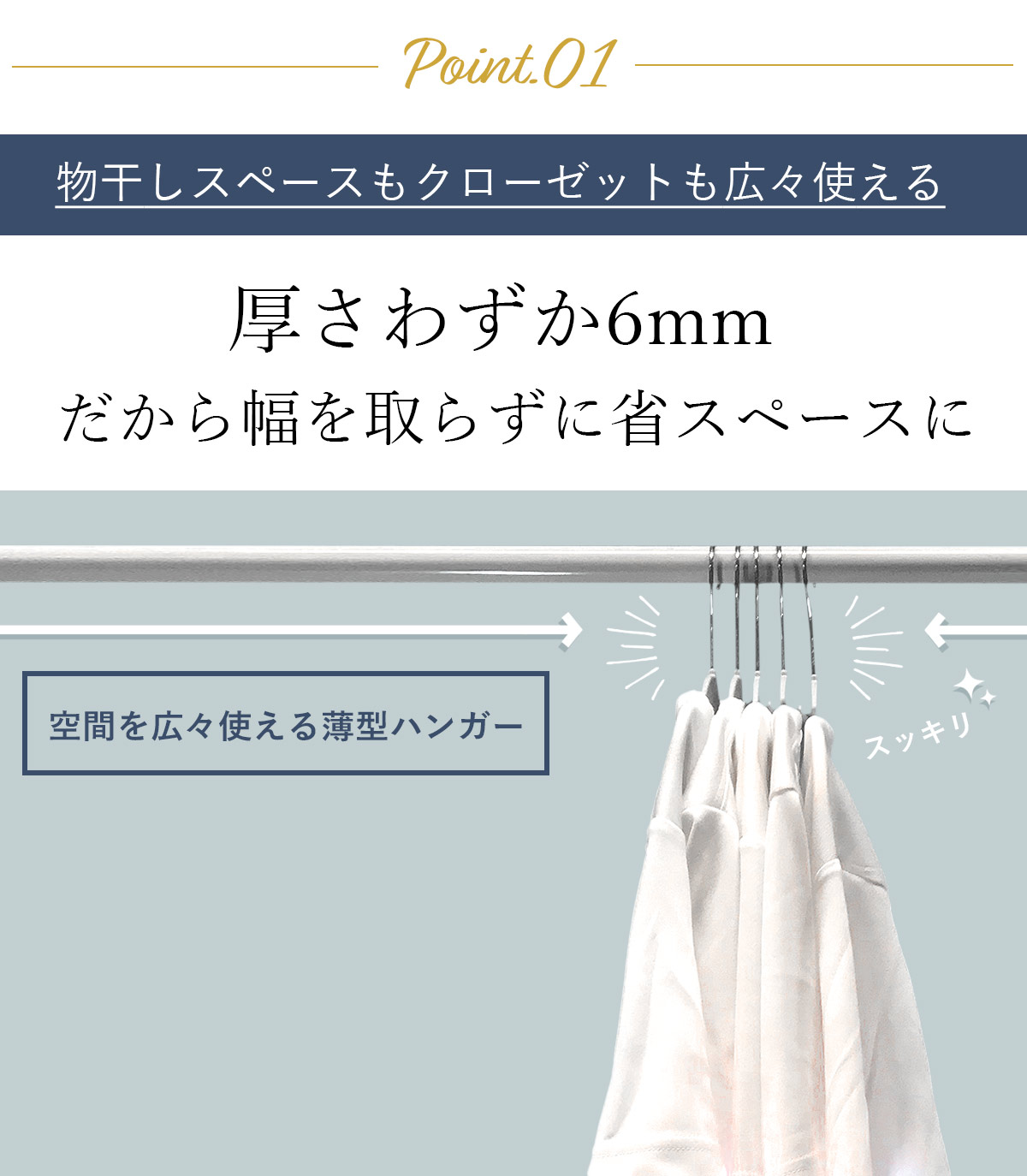 【楽天市場】樹脂製多機能ハンガー 10本セット 41.5cm すべらない