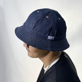 バケットハット デニム 帽子 おしゃれ 春 夏 newera メンズ レディース アメカジ ストリート ビンテージ レトロ 無地 アウトドア 登山 折り畳み 父の日 ギフト