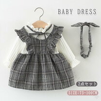 楽天市場】グレー（ワンピース｜ベビーファッション）：キッズ・ベビー 
