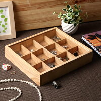 楽天市場 アクセサリーケース L ナチュラル アクセサリー 収納 おしゃれ アクセサリーボックス ジュエリー ボックス ケース かわいい 木製 木 時計 ネックレス ピアス イヤリング 指輪 ディスプレイ アクセサリー収納 スライド式 Kurashido