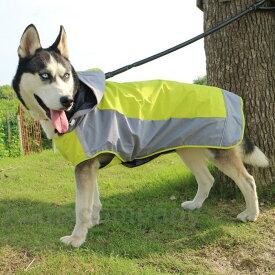 犬用レインコート 大型犬 レインコート レインカバー 雨着 犬の服 ドッグウェア 犬服 雨具 お出かけ お散歩 大型犬用レインコート ペッ