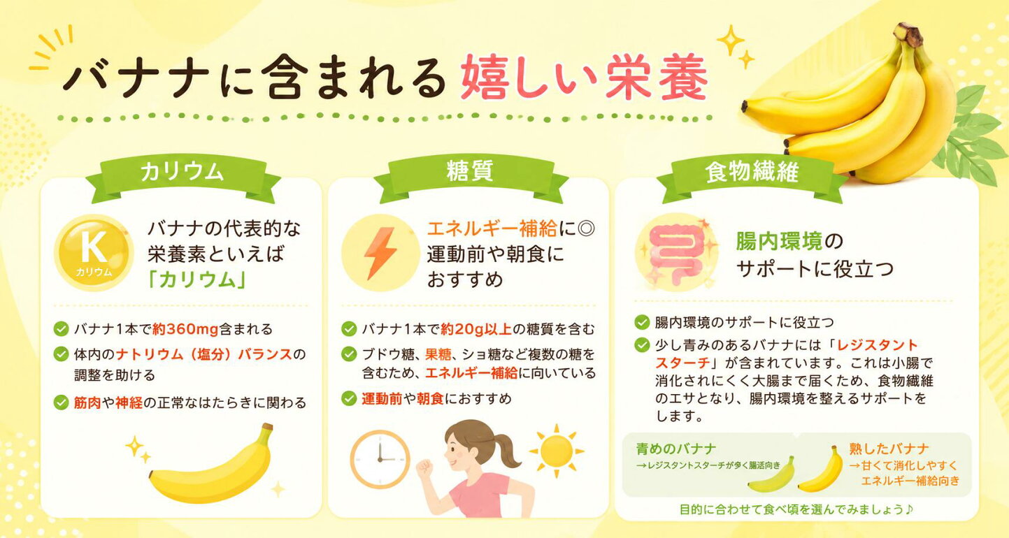 バナナ 栄養
