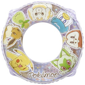ポケモン 60cm ウキワ バイオレット ロープ付き 2024 新作 プール 浮き輪 海 キッズ 子供 夏 海水浴 ビーチ