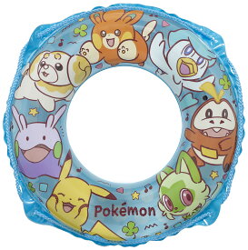 ポケモン 55cm ウキワ ロープ付き 2024 新作 プール 浮き輪 海 キッズ 子供 夏 海水浴 ビーチ うきわ 川 アウトドア 水遊び キャラクター ポケットモンスター かわいい