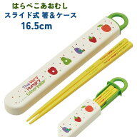 ★はらぺこあおむし 抗菌食洗機対応スライド式 箸箱セット 箸16.5cm ABS2AMAG 食洗機OK 抗菌 お箸 学校 …