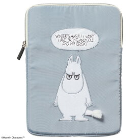★MOOMIN ムーミン ムスッとフェイス タブレットケース 10.2インチ 入学準備 小学校 授業 ケース