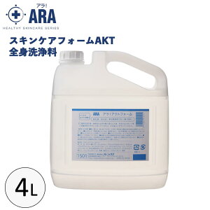アラ!アクト(AKT)フォーム 4L あたまからだ 手 フェニックス 介護用品シリーズ 介護用品 洗面 消耗品 入浴 介護 施設 病院