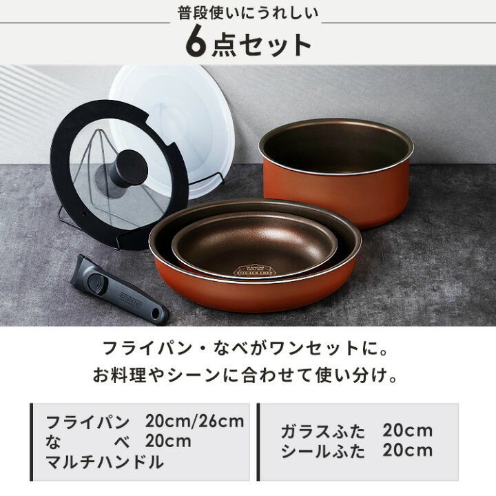 楽天市場】《ポイント5倍☆〜4/28 9:59》フライパン セット ih 3 