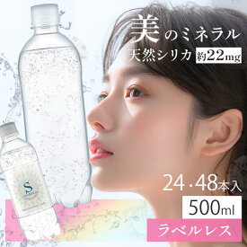 シリカ炭酸水 炭酸水 500ml 送料無料 24本 48本 ラベルレス ペットボトル 国産 SOL BiANCA 強炭酸水 シリカ水 シリカ プレーン 炭酸飲料 ミネラル炭酸水 シリカ炭酸水SOL 天然水シリカ 水 九州日田産 ケイ素 【D】【代引き不可】