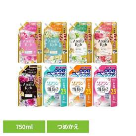 ソフランプレミアム消臭 ソフランアロマリッチ 詰替え用750ml 950ml 柔軟剤 LION【D】