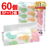 【60個】ソフトパックティッシュ ティッシュペーパー ティッシュ ティシュ— 300枚（150組） 備蓄 防災 5…