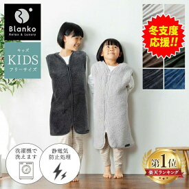 着る毛布 子供 かわいい キッズ あったか 子供用 暖かい ルームウェア もこもこ 洗える 秋 冬 可愛い 袖なし マイクロミンクファー キッズスリーパー 手洗いOK パジャマ 北欧 ベスト ギフト 着るブランケット 秋冬 冬用 ふわふわ 静電気防止 プレゼント 防寒[2603SX]