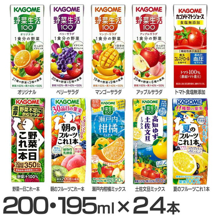 カゴメ 飲む野菜と果実成分 | カゴメ とろける野菜と果実ゼリー飲料 – WLNM